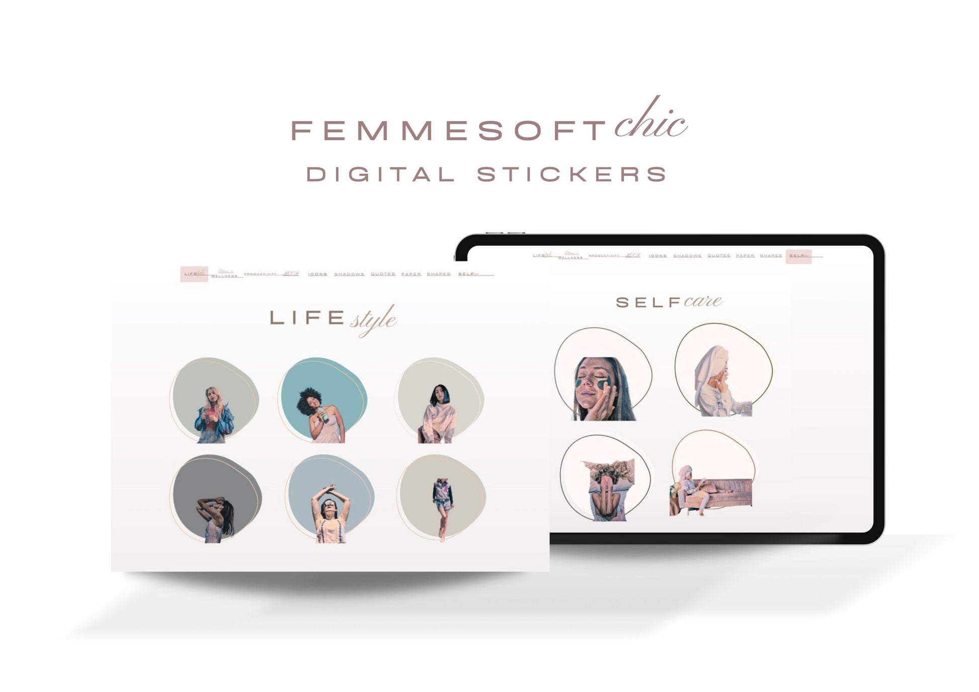 FemmeSoft Chic all-in-one Planner - Serenesyncplanner