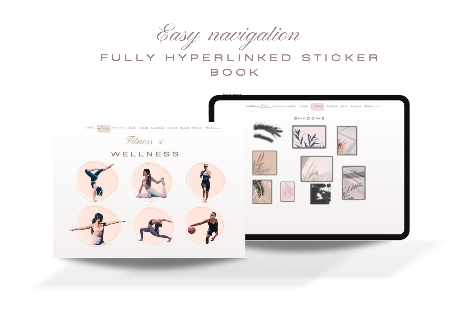 FEMMESOFT CHIC DIGITAL STICKERS - Serenesyncplanner